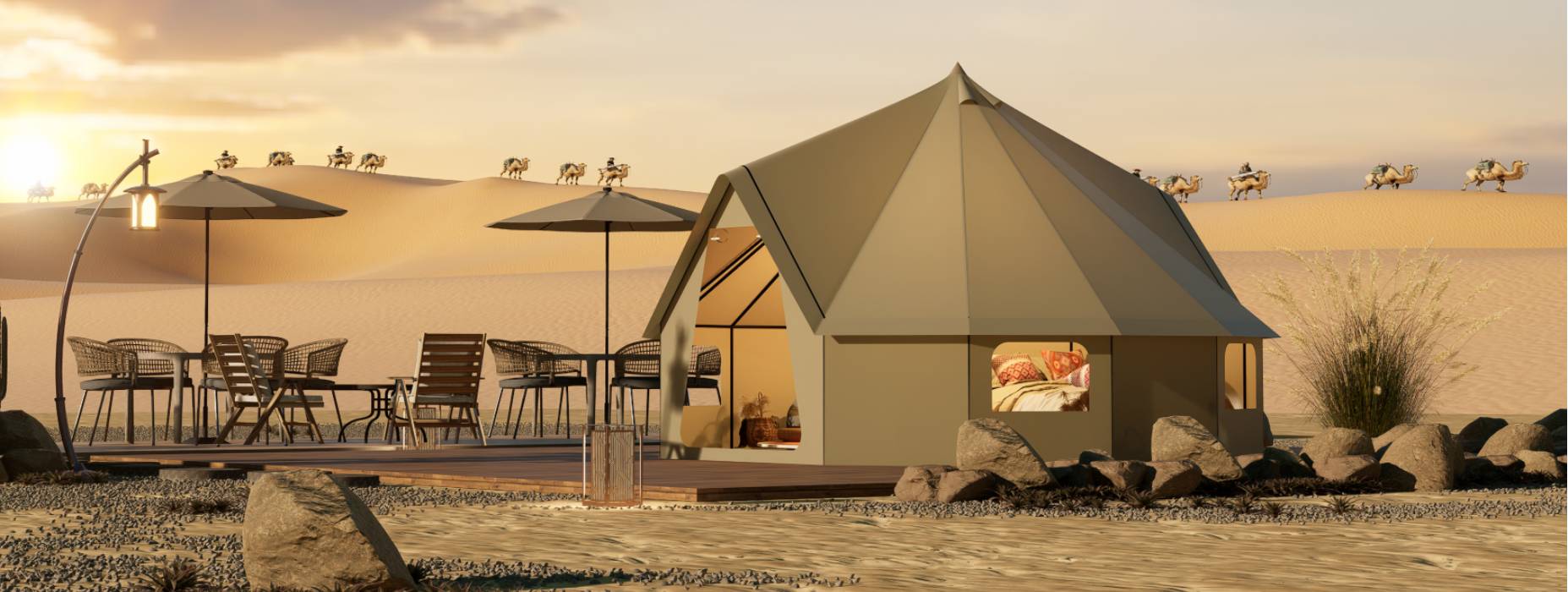 镇江露营酒店帐篷产品